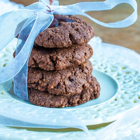 Recept na kakaovo - čokoládové cookies