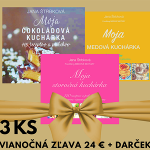 Vianočná zľava na knihy z foodblogu Medové motúzy