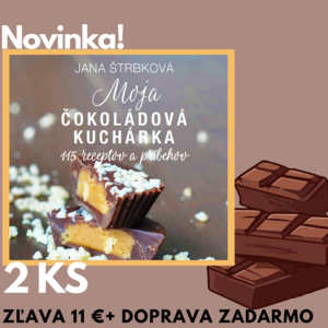 Moja čokoládová kuchárka 2 ks predaj